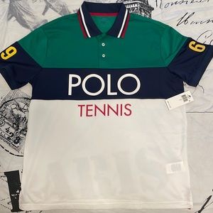 Polo by Ralph Lauren. Brand new with tags Polo Tennis. Size Large
